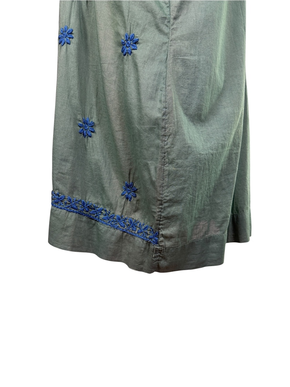 Jayshree Dalal Hand Embroidered Cotton Tunic Dress – Size XL – NWT - Picture 8 of 11